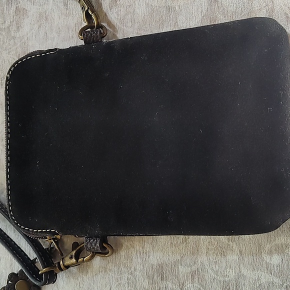 💖 Chala Brown Black Convertible Purse - 3 Ways to Use - Picture 5 of 8